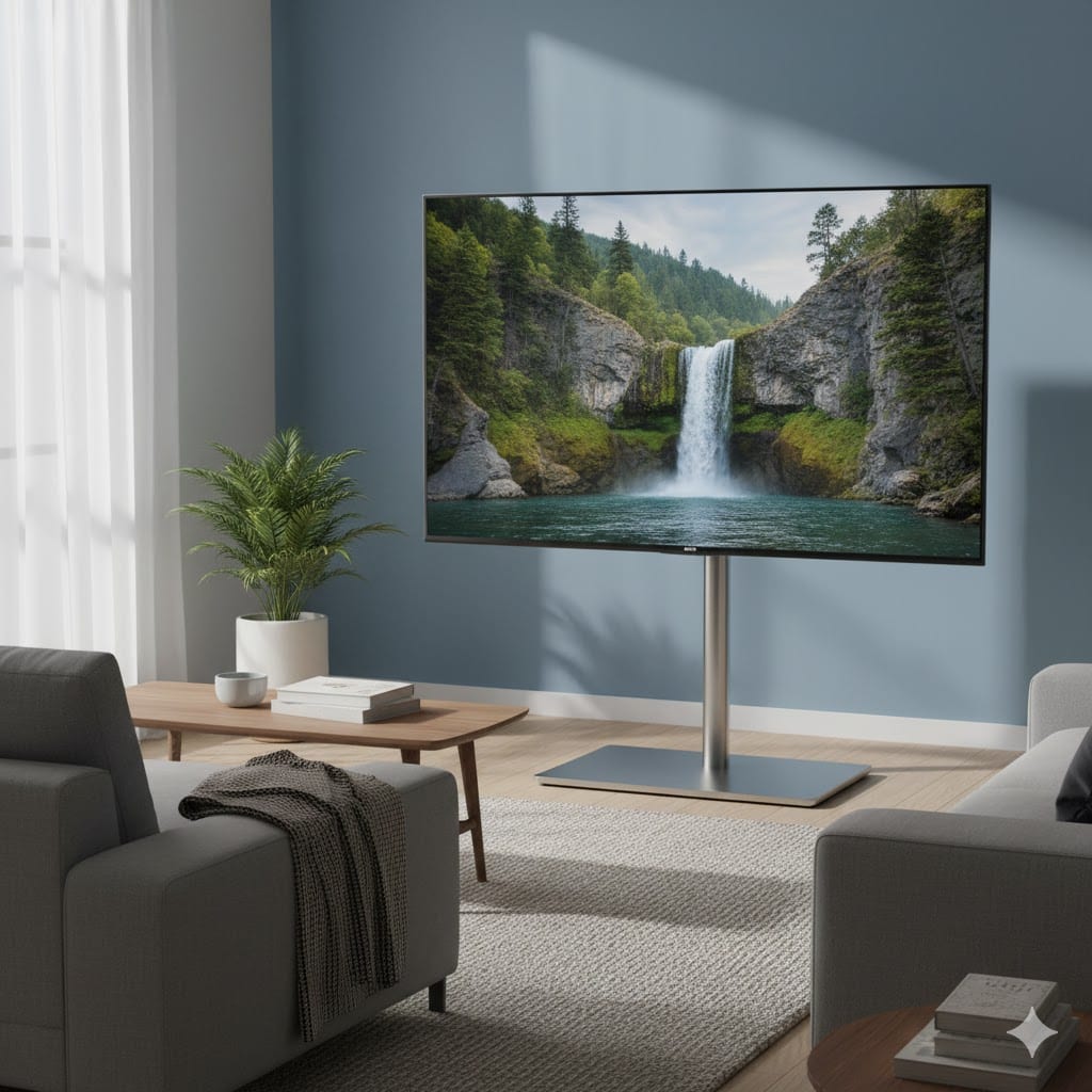 התקנת טלויזיה על קיר
