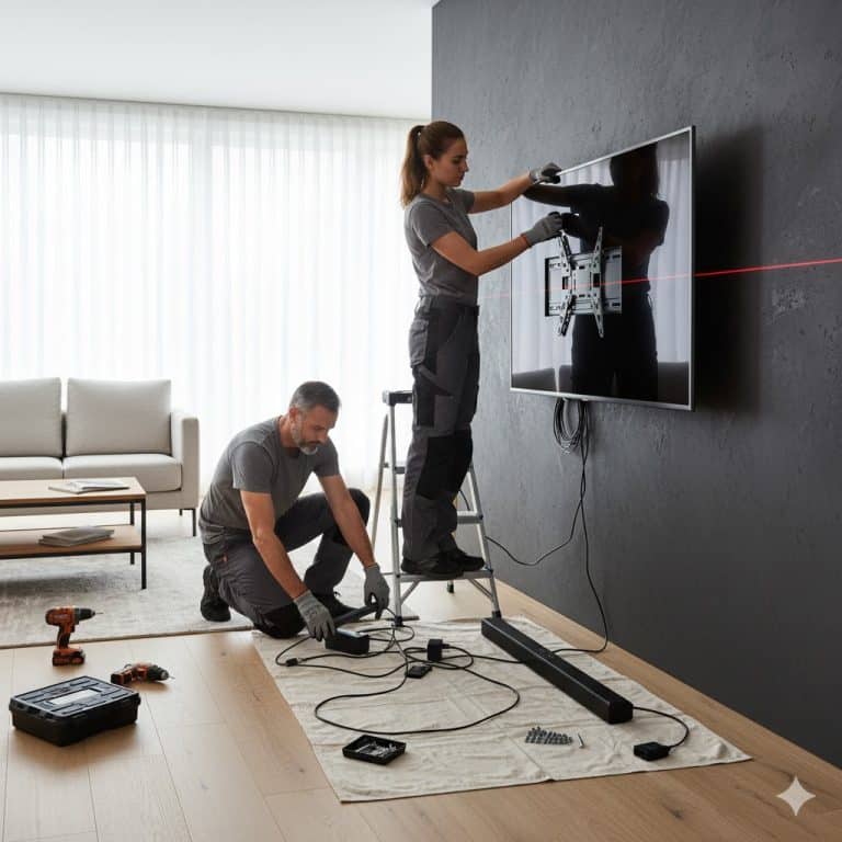 טלוויזיה כולל התקנה